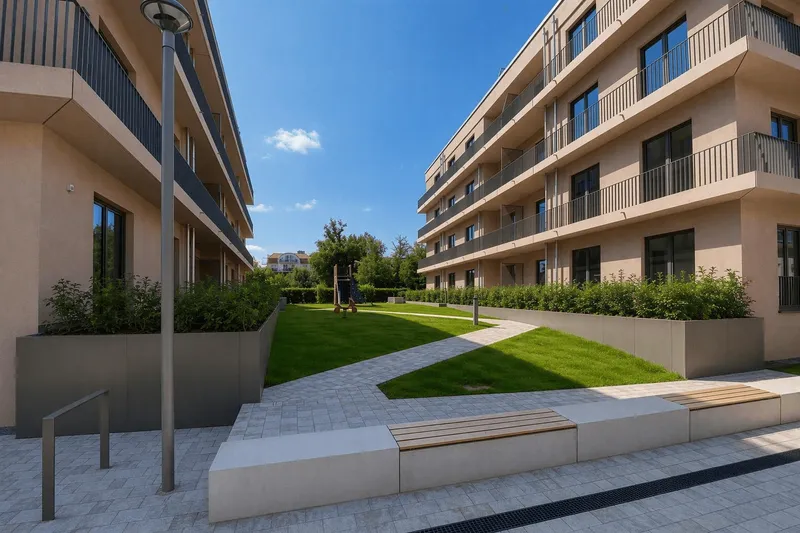 Havelufer Quartier 3 Zimmer mit Badewanne und Balkon — photo 1